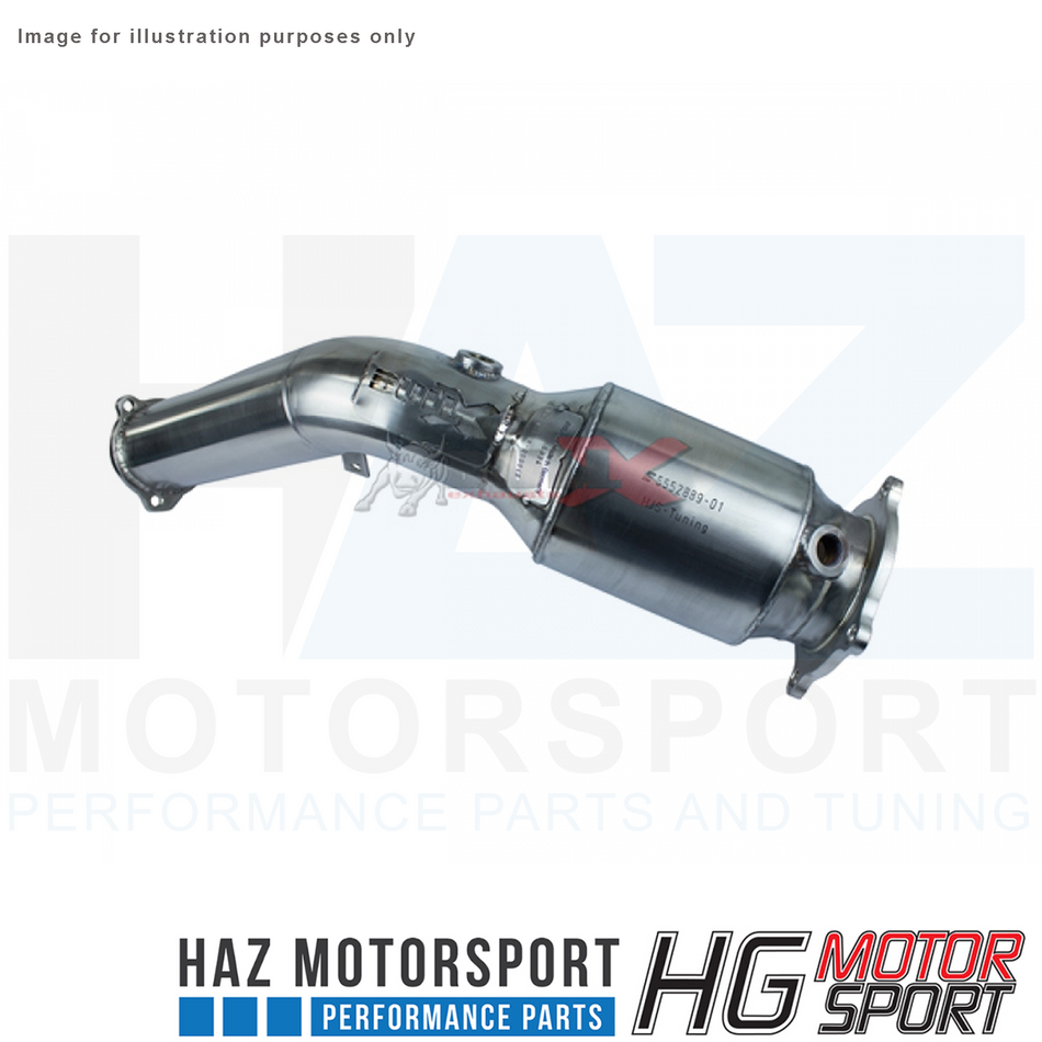 HG Motorsport BULL-X 3 Stainless Steel Downpipe for Audi A4/A5 2.0 TFSI B8