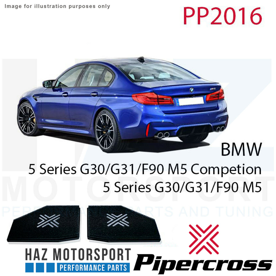 BMW F90 M5 inc Comp/Competition Pack Pipercross Performance Panel Air Filters x2