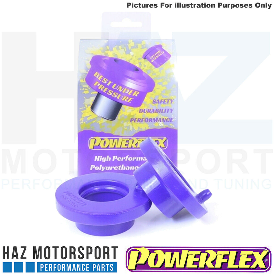 Powerflex x2 Poly Bushes For Rear Spring Upper Isolator Ford Fiesta Mk7 Inc ST