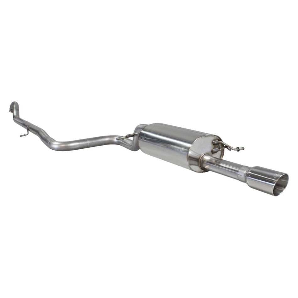 Scorpion 2.5" Non-res Catback Exhaust + Silver Tips Ford Fiesta MK8 ST-Line 1.0T