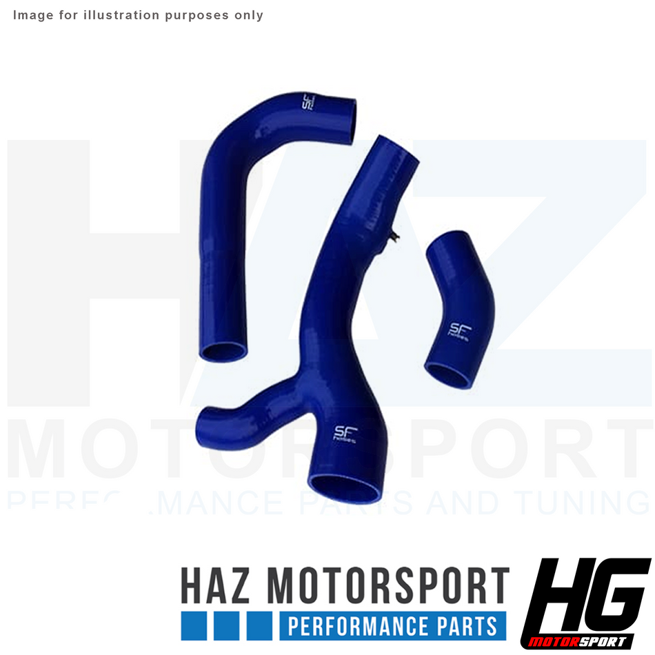 HG Motorsport Blue Silicone Pressure Boost Hose Kit for Ford Focus ST MK2