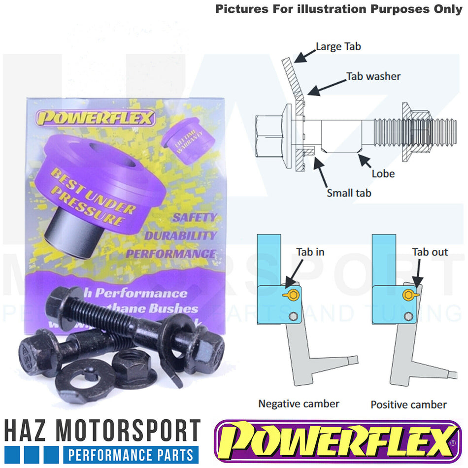 Powerflex Universal PowerAlign Camber Adjusting Bolt Kit (12mm) PFA100-12