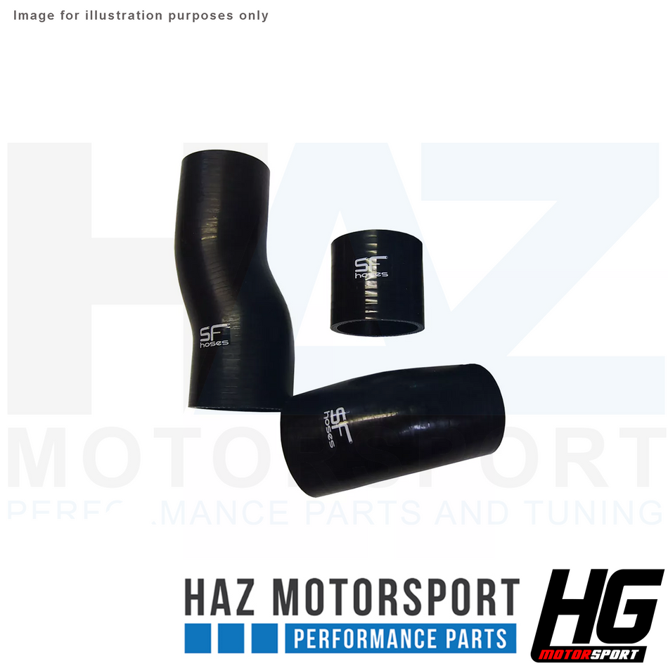 HG Motorsport Black Silicone Intercooler Pressure Hose Kit Audi S3 8L Audi TT 8N