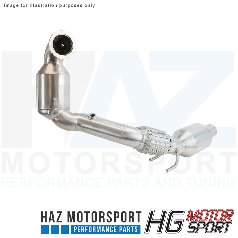 HG Motorsport BULL-X Decat Downpipe for VW UP GTI