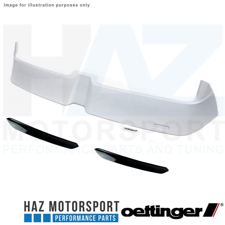 Oettinger Genuine Rear Roof Spoiler + Extentions Wing Flaps Golf MK7 MK7.5 GTI R