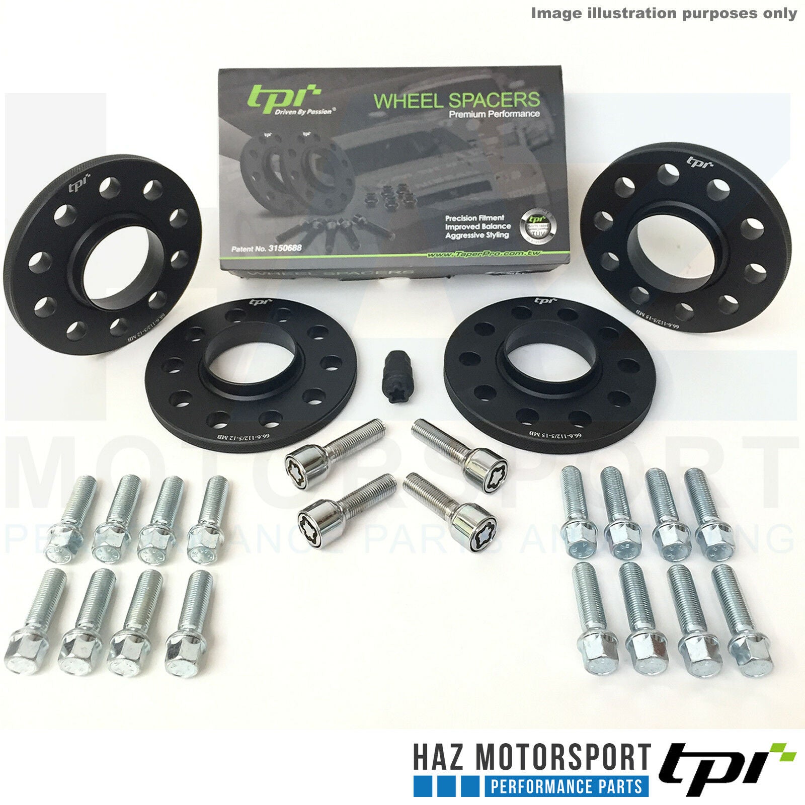 Mercedes E-Class W213 E63 E63S AMG TPI Alloy Wheel Spacers Kit + Locki ...