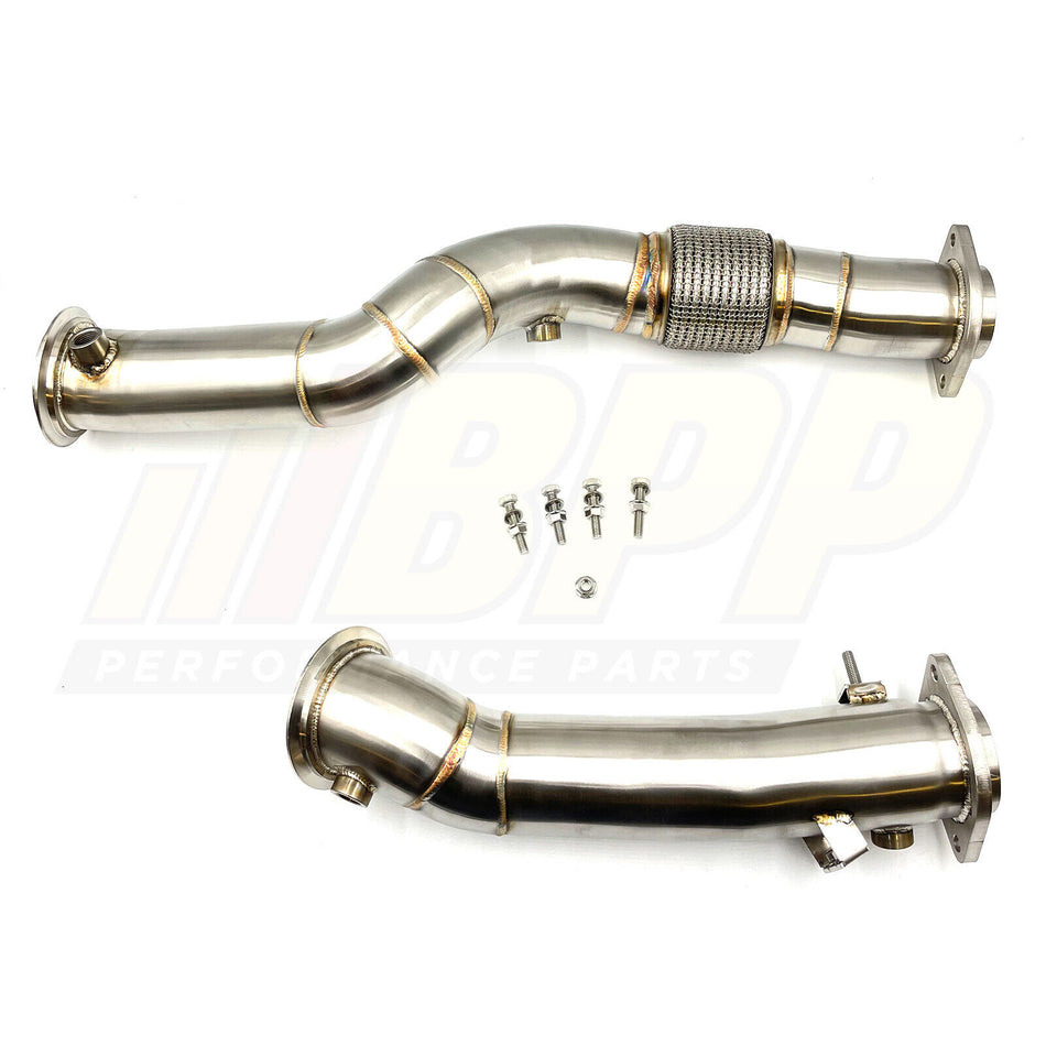 BMW M3 G80 M4 G82 Decat Downpipes With Flexi Pipe Inc OPF Models BPP Performance