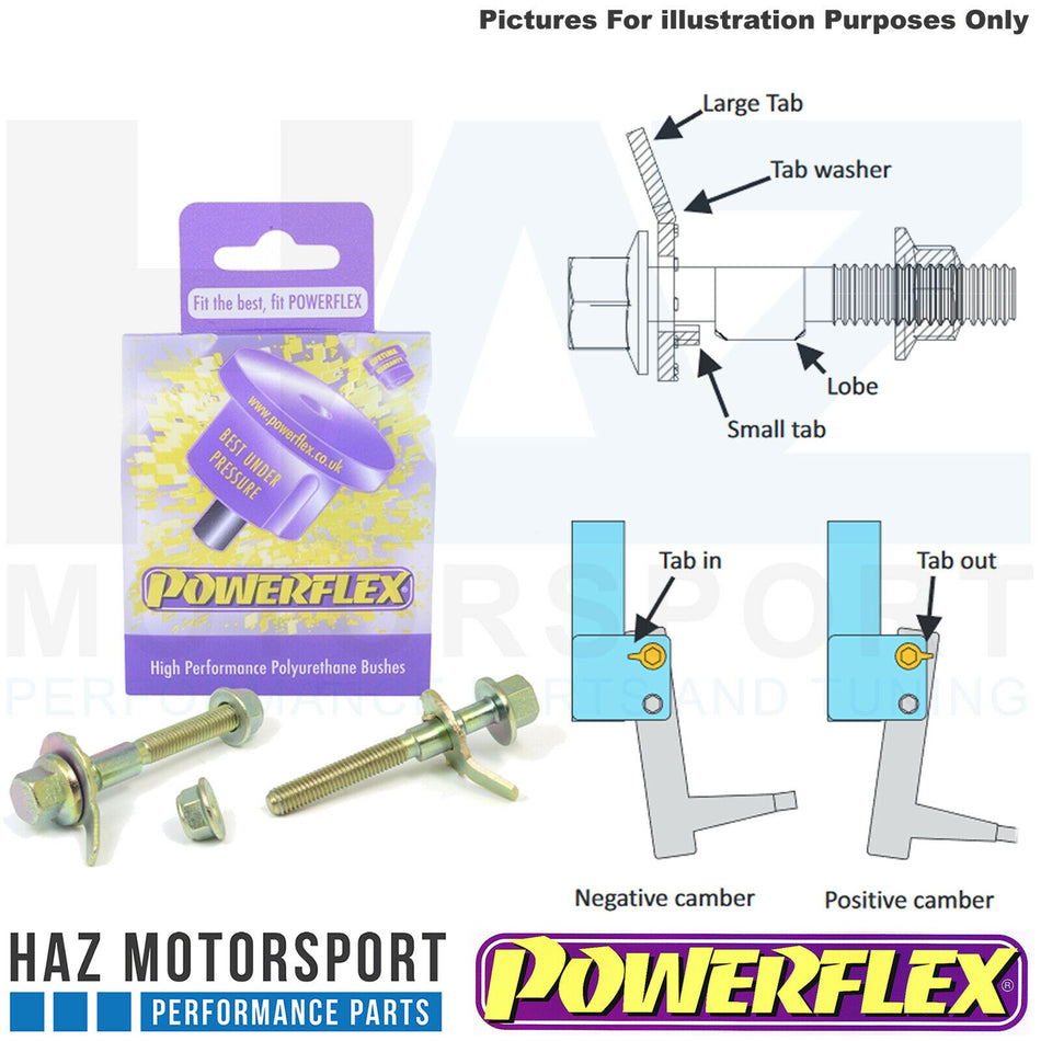 Powerflex Universal PowerAlign 10mm Camber Adjusting Bolt Kit PFA100-10