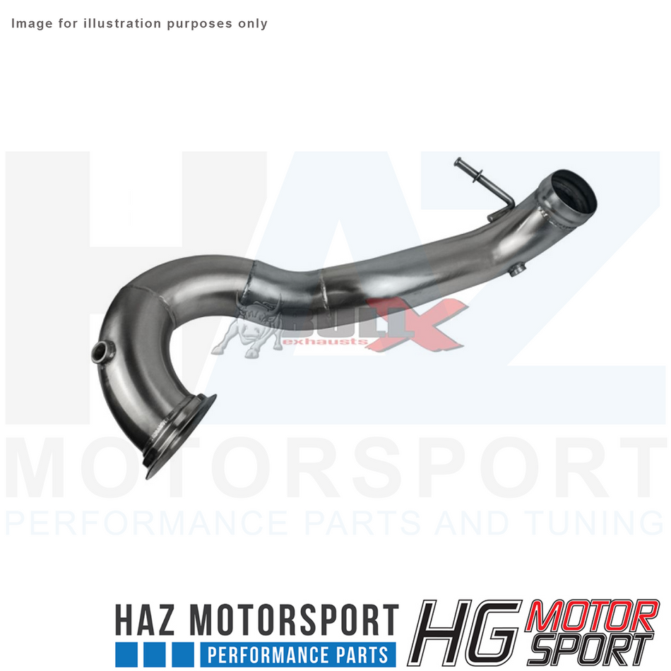 HG Motorsport BULL-X Sports Decat Downpipe For Mercedes A45 / CLA 45 AMG