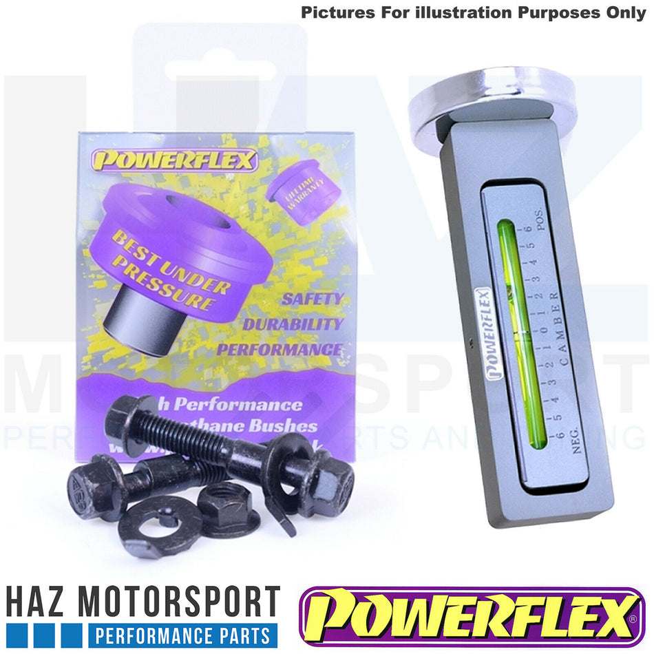 Powerflex Universal PowerAlign 14mm Camber Adjusting Bolt + Camber Gauge Kit