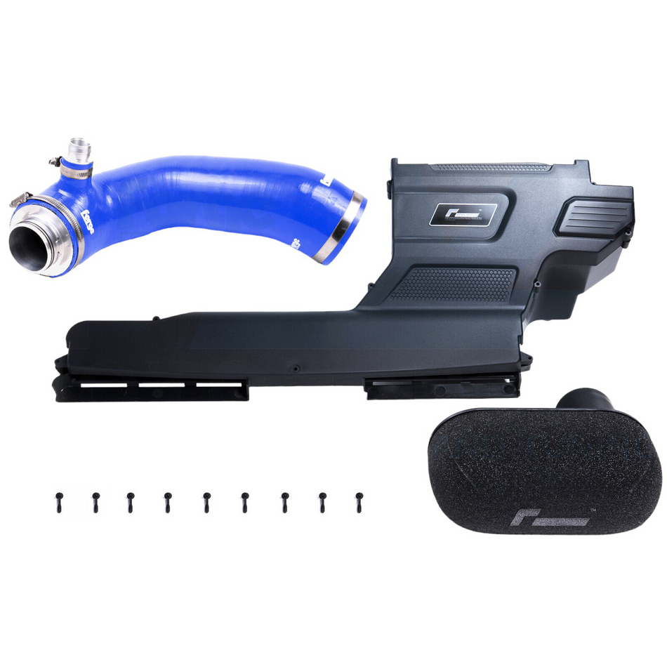Racingline R600 Induction Intake Kit Forge Turbo Elbow Inlet Hose Mk7 R/GTI BLUE