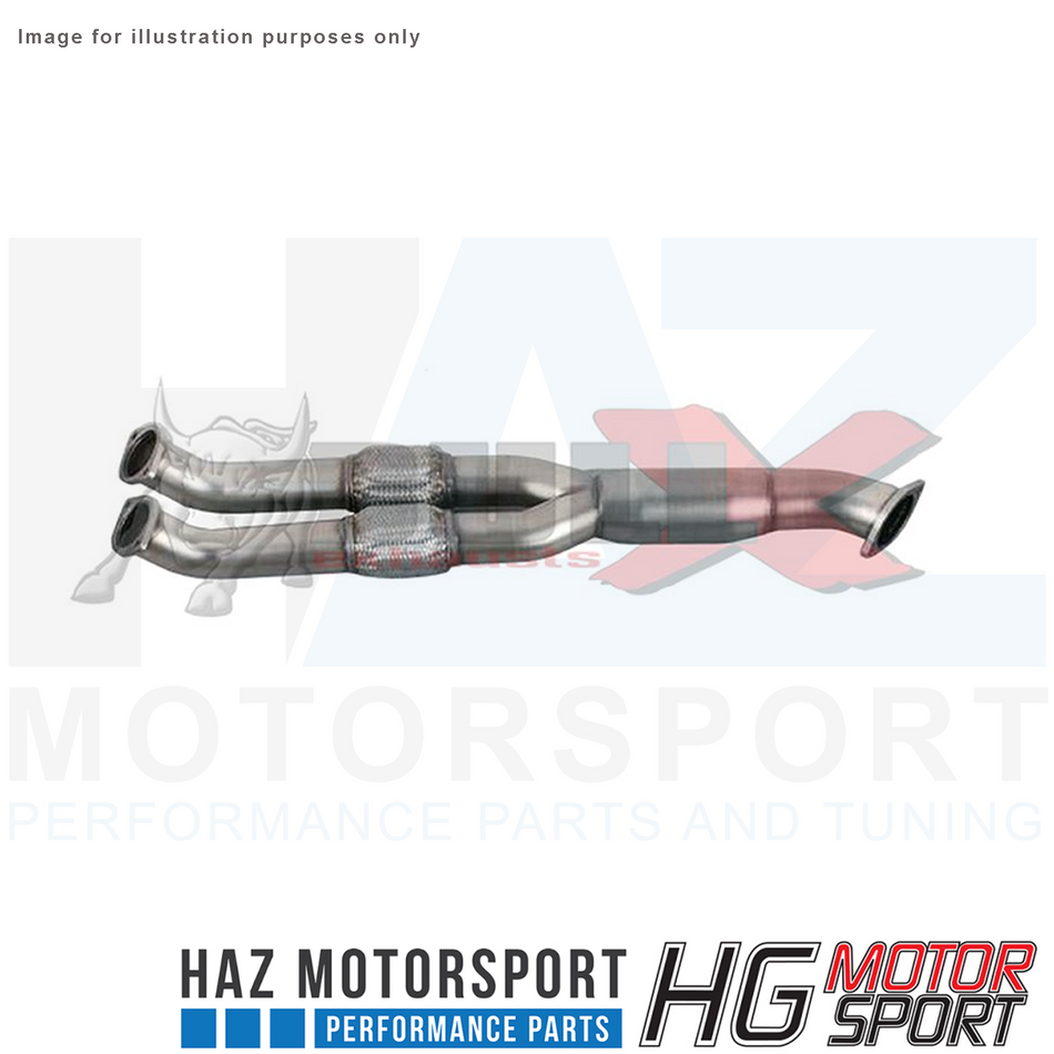HG Motorsport BULL-X 3.5 Decat Y-Pipe/Front Pipe for Nissan GT-R R35