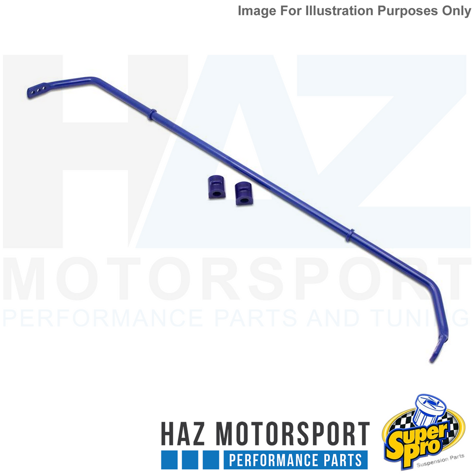 SuperPro 22mm Rear Heavy Duty 3 Position Adjustable Sway Bar Focus RS MK3 15+