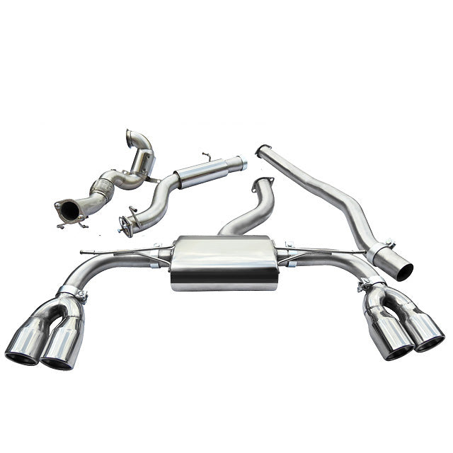 Cobra Sport Audi S3 (8V) 3 Door (Non-Valved) Turbo Back Performance Exhaust