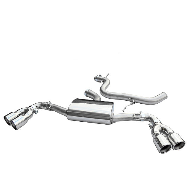 Cobra Sport Audi TT (Mk2) 1.8/2.0 TFSI (2WD) (2007-11) Cat Back Performance Exhaust