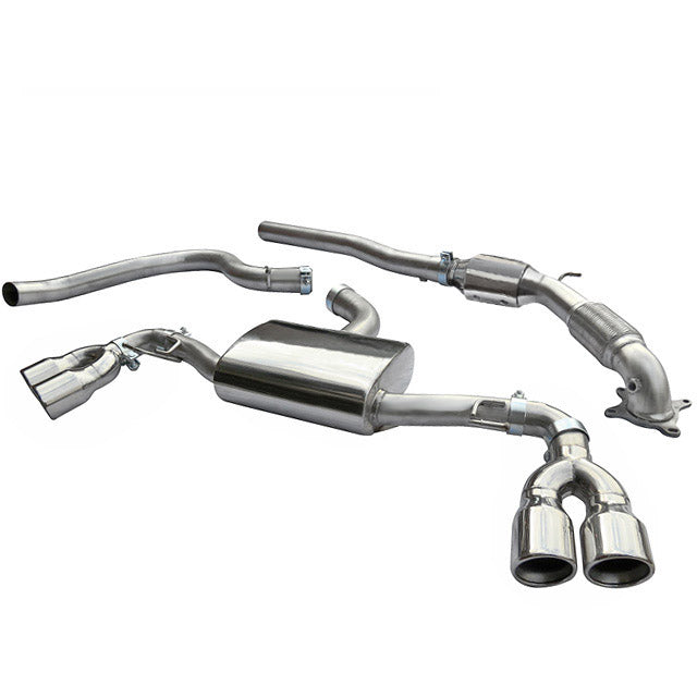 Cobra Sport Audi TT (Mk2) 1.8/2.0 TFSI (2WD) (2007-11) Turbo Back Performance Exhaust