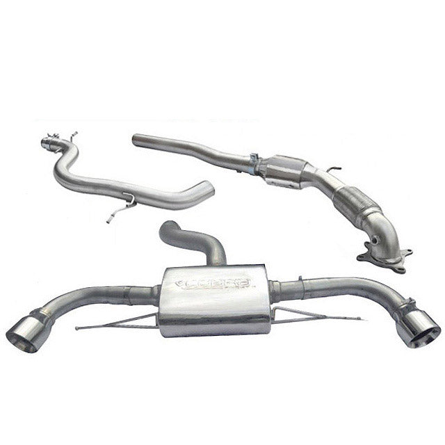 Cobra Sport Audi TT (Mk2) 1.8/2.0 TFSI (2WD) 2011-14 Dual Exit Turbo Back Performance Exhaust