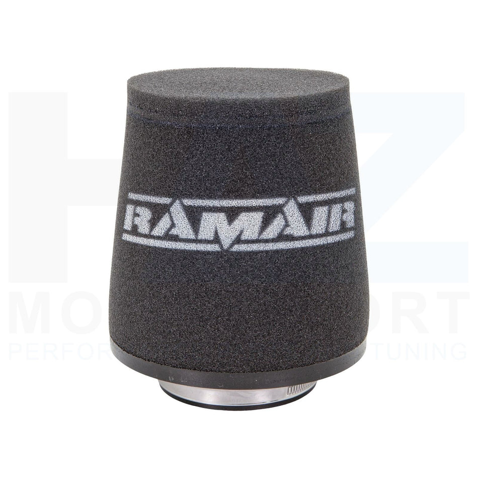 Ramair Universal Induction Intake Foam Cone Air Filter 80mm Neck 167H x 140W
