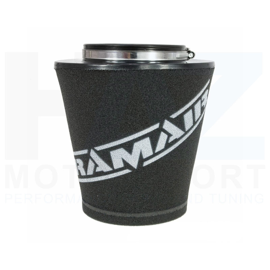 Ramair Universal Induction Intake Foam Cone Air Filter 70-90mm Neck 190H x 175W