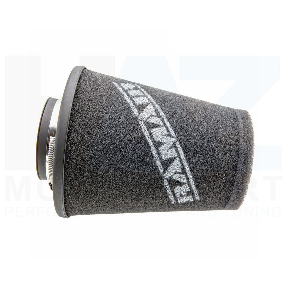 Ramair Universal Induction Intake Foam Cone Air Filter 76mm 3" Neck 181H x 150W
