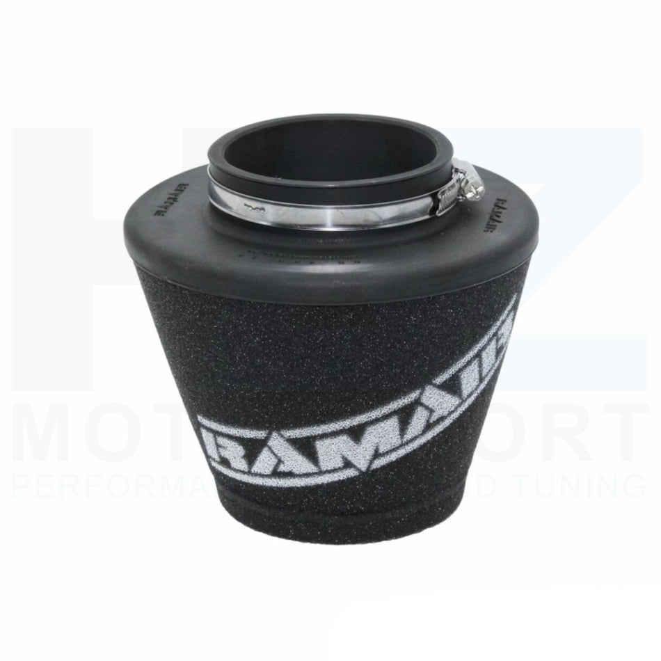 Ramair Universal Induction Intake Foam Cone Air Filter 76mm 3" Neck 130H x 150W