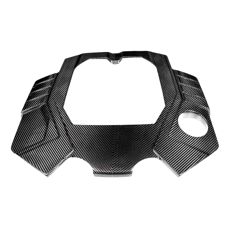 Eventuri Gloss Black Carbon Fibre Engine Cover For Audi RS6 RS7 C8