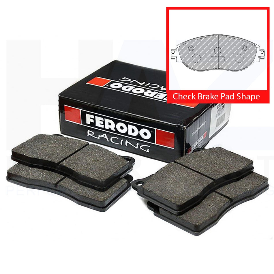 Ferodo Racing DS2500 Front Brake Pads FCP4425H (Please check brake pad shape)