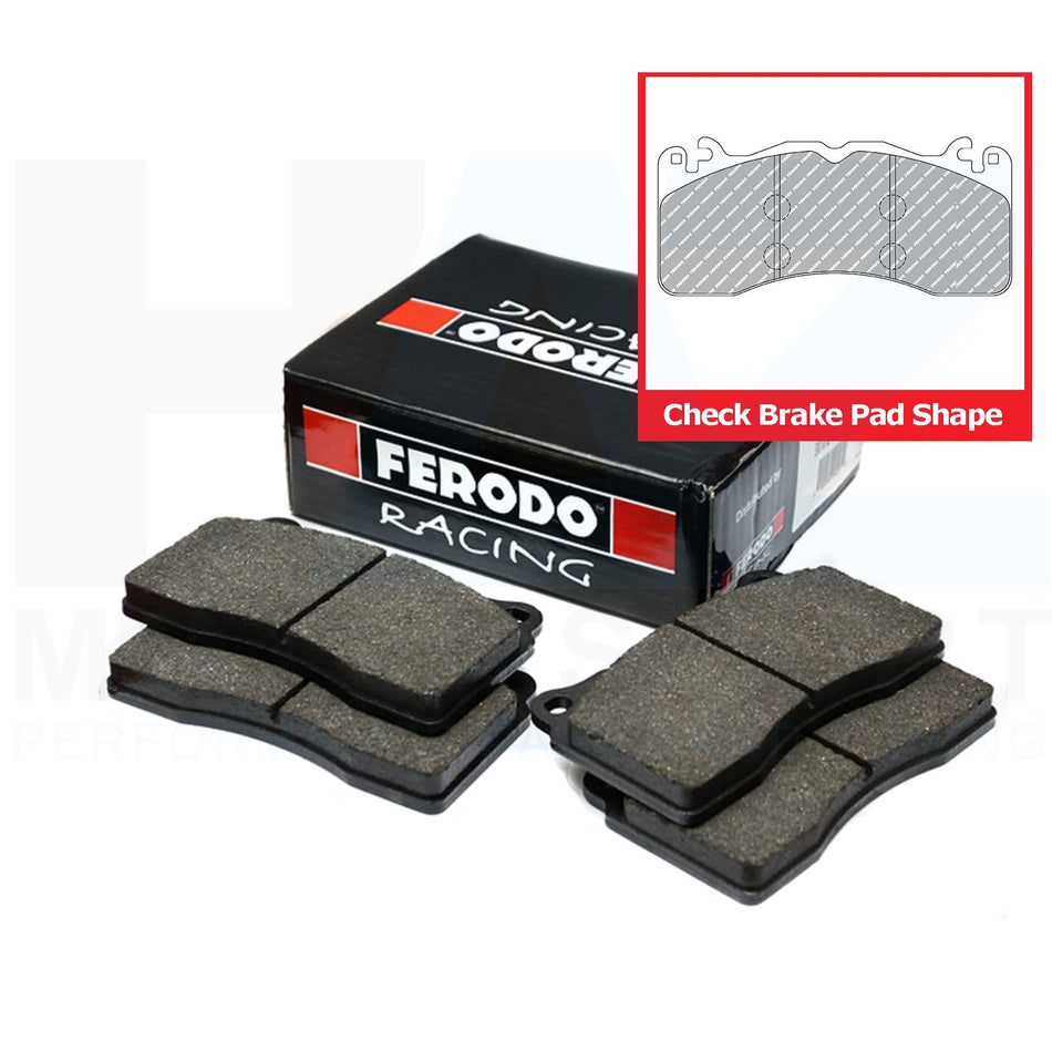 Ferodo Racing DS2500 Front Brake Pads FCP4711H (Please check brake pad shape)