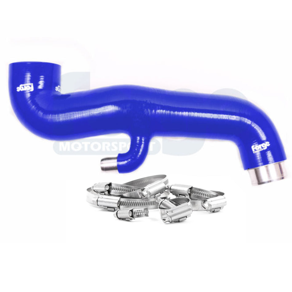 Forge Silicone Intake Inelt Hose + Clamps For Volkswagen T5 1.9 TDI 03-10 BLUE