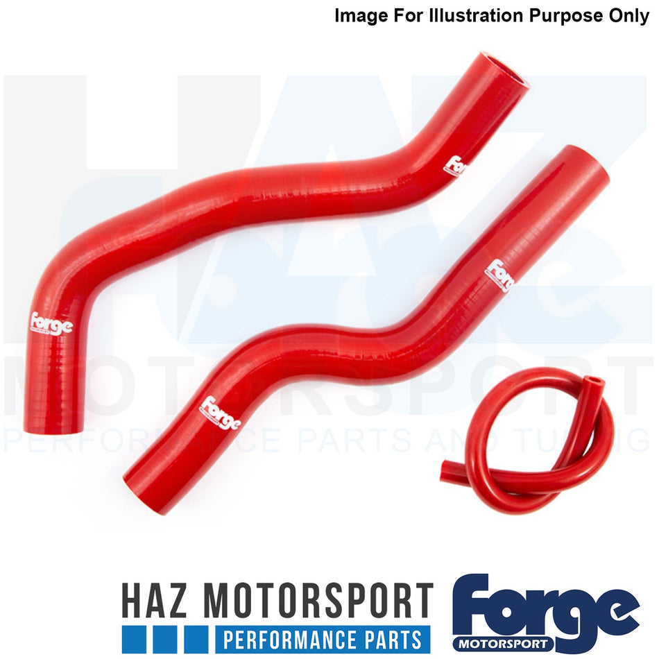 Forge Motorsport Suzuki Swift Sport 1.4 Silicone Coolant Hoses + Clamps Red