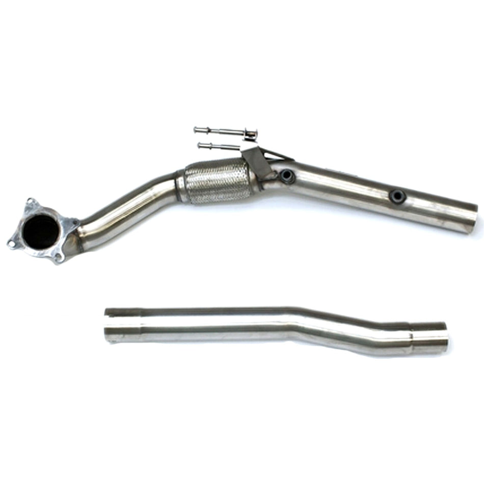 Milltek Stainless Exhaust 3" Downpipe And Decat Pipe VW Golf Mk5 GTi/Edition 30