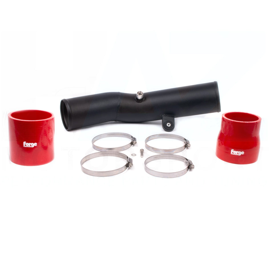 Forge Inlet Intake Hard Pipe Kit Red Hoses For Audi RS3 8V 400PS FL / TTRS Mk3