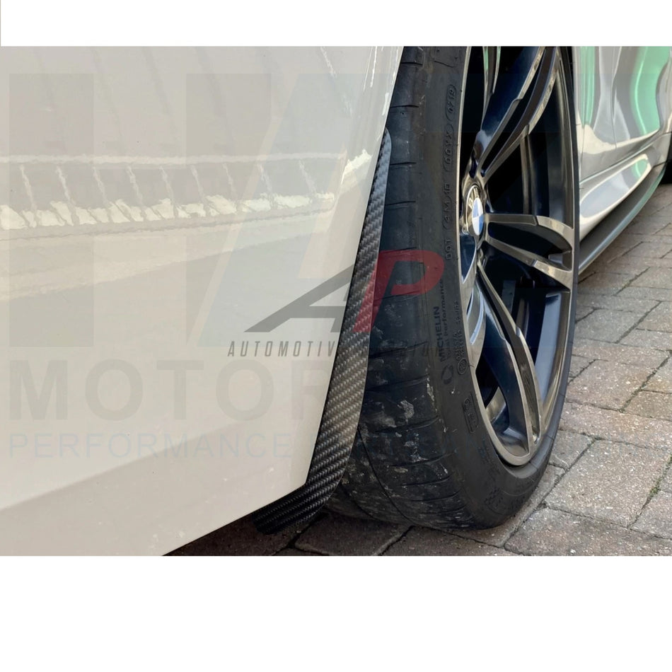 AP Design Rear Carbon Fibre Arch Guards/Mud Flaps - BMW M4 F80