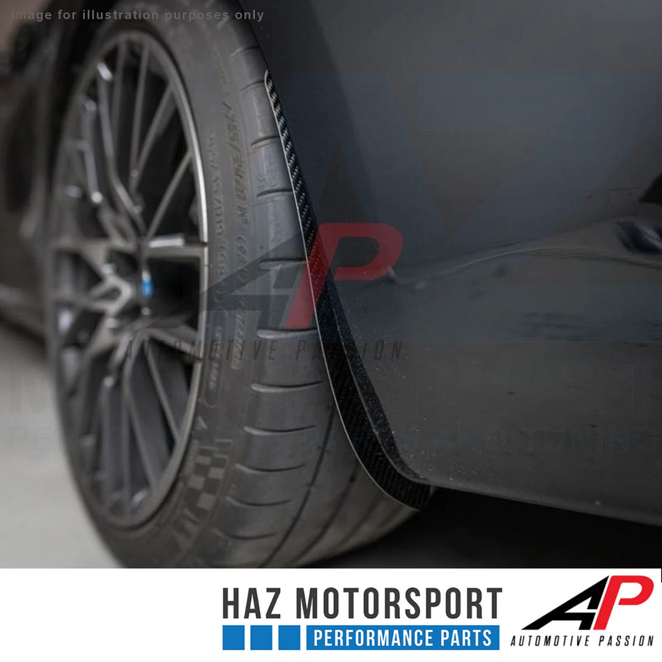 AP Design Rear Carbon Fibre Arch Guards/Mud Flaps - BMW M2 F87