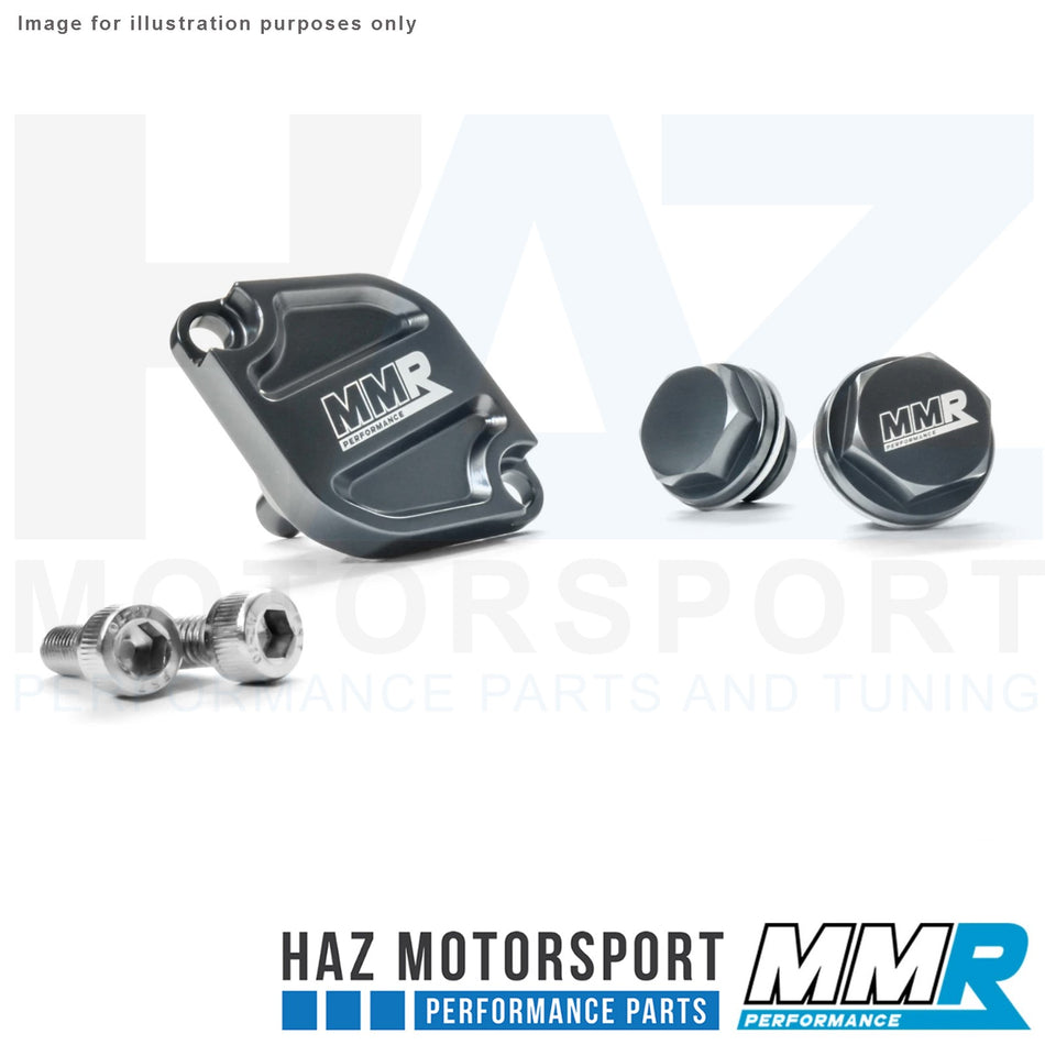 MMR Billet Aluminium Oil Thermostat + Caps - BMW M2, M3, M4 N54 N55 S55 Models