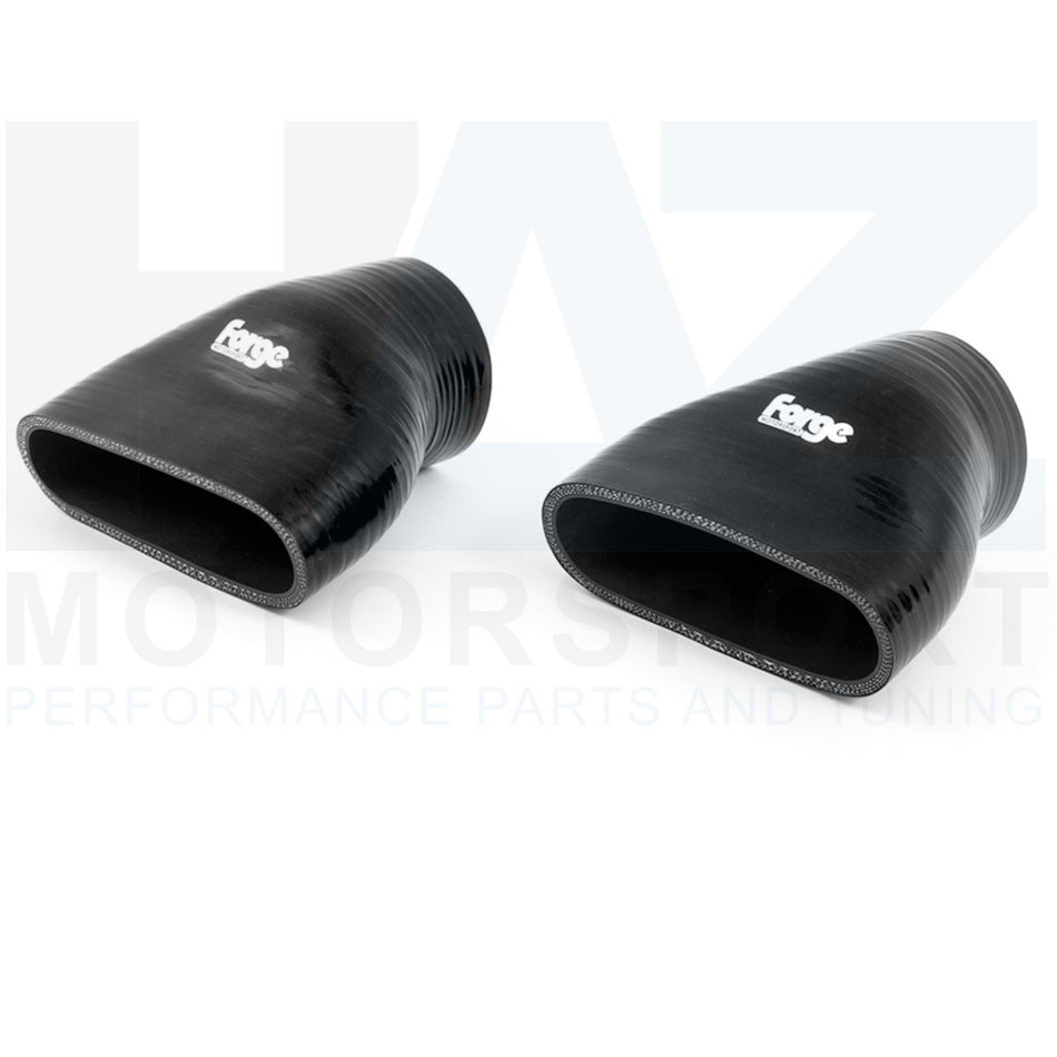 Forge Motorsport Black Silicone Inlet Hoses for Audi RS6/RS7 C8