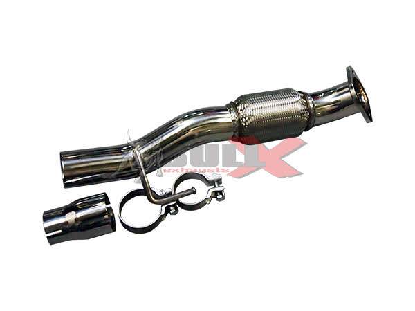 Bull-X 2.5" Decat Downpipe For For VW Polo GTI 6R 6C, Ibiza 6J, A1 8X 1.4 TSI