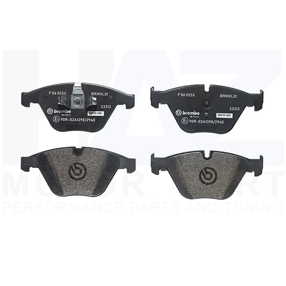 Brembo Xtra Front Brake Pads Fast Road Fits BMW 3 Series E90 Latest Performance P06055X