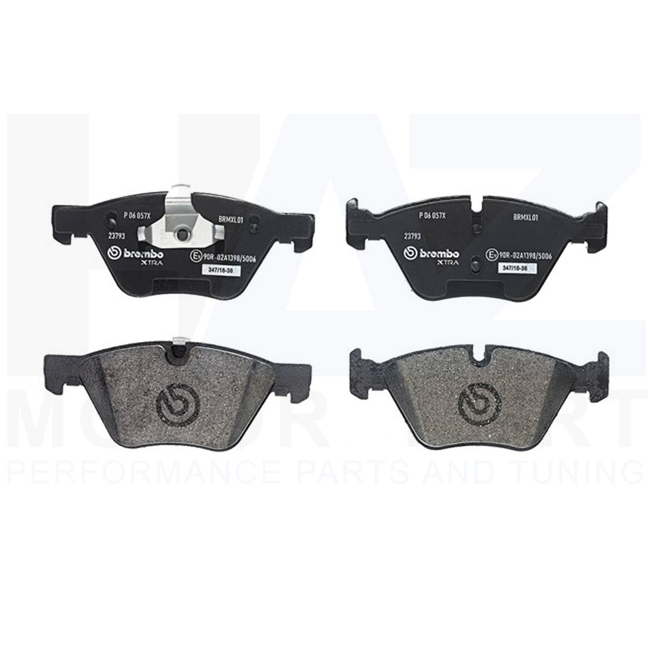 Brembo Xtra Front Brake Pads Fast Road Fits BMW 5 Series E60 Latest Performance P06057X