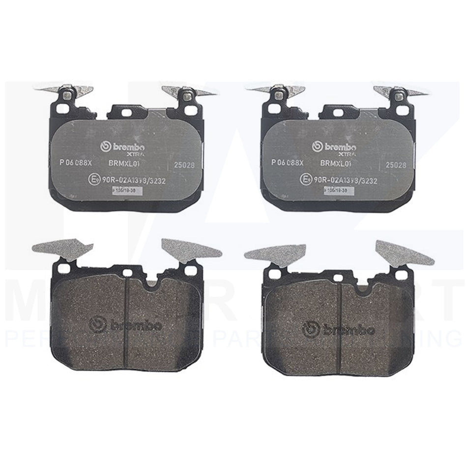 Brembo Xtra Front Brake Pads Fits BMW 140 M240 Latest performance Pads P06088X