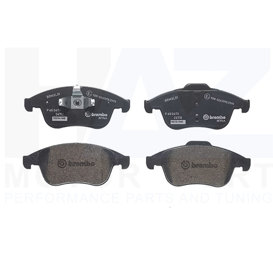 Brembo Xtra Front Brake Pads Fits Renault Clio RS 1.6 Laguna Latest performance P68047X