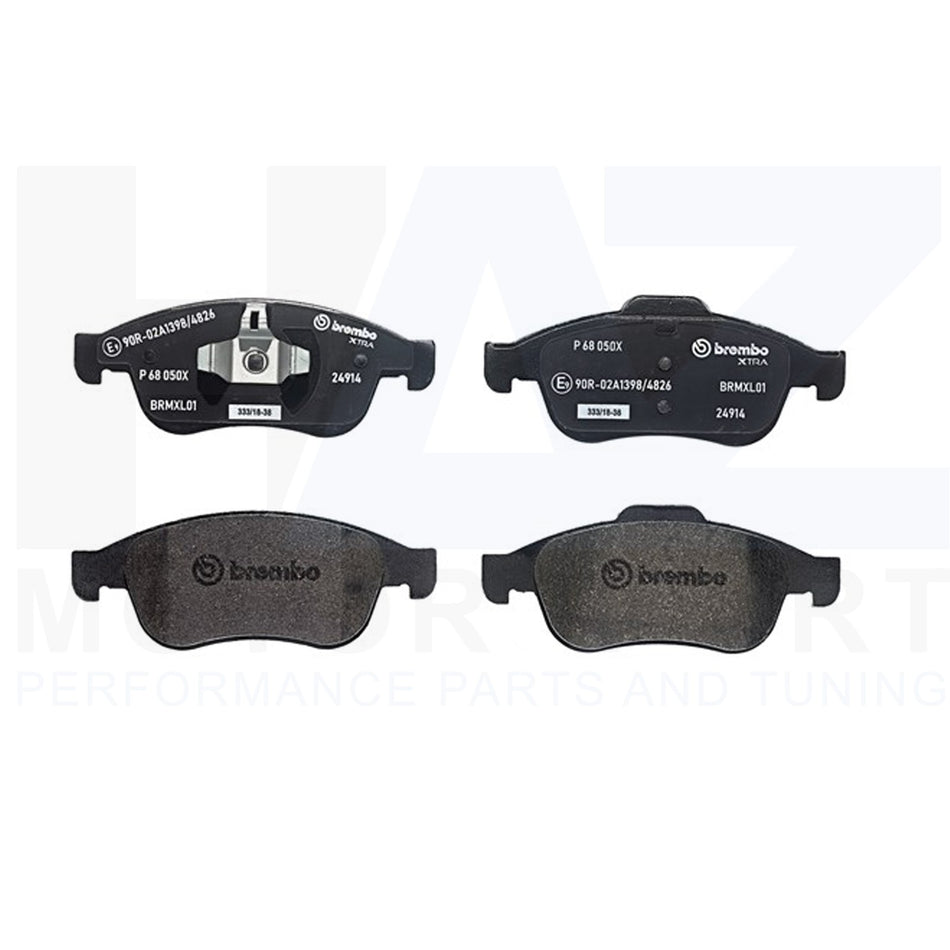 Brembo Xtra Front Brake Pads Fast Road | P68050X - Dacia Duster, Renault Megane