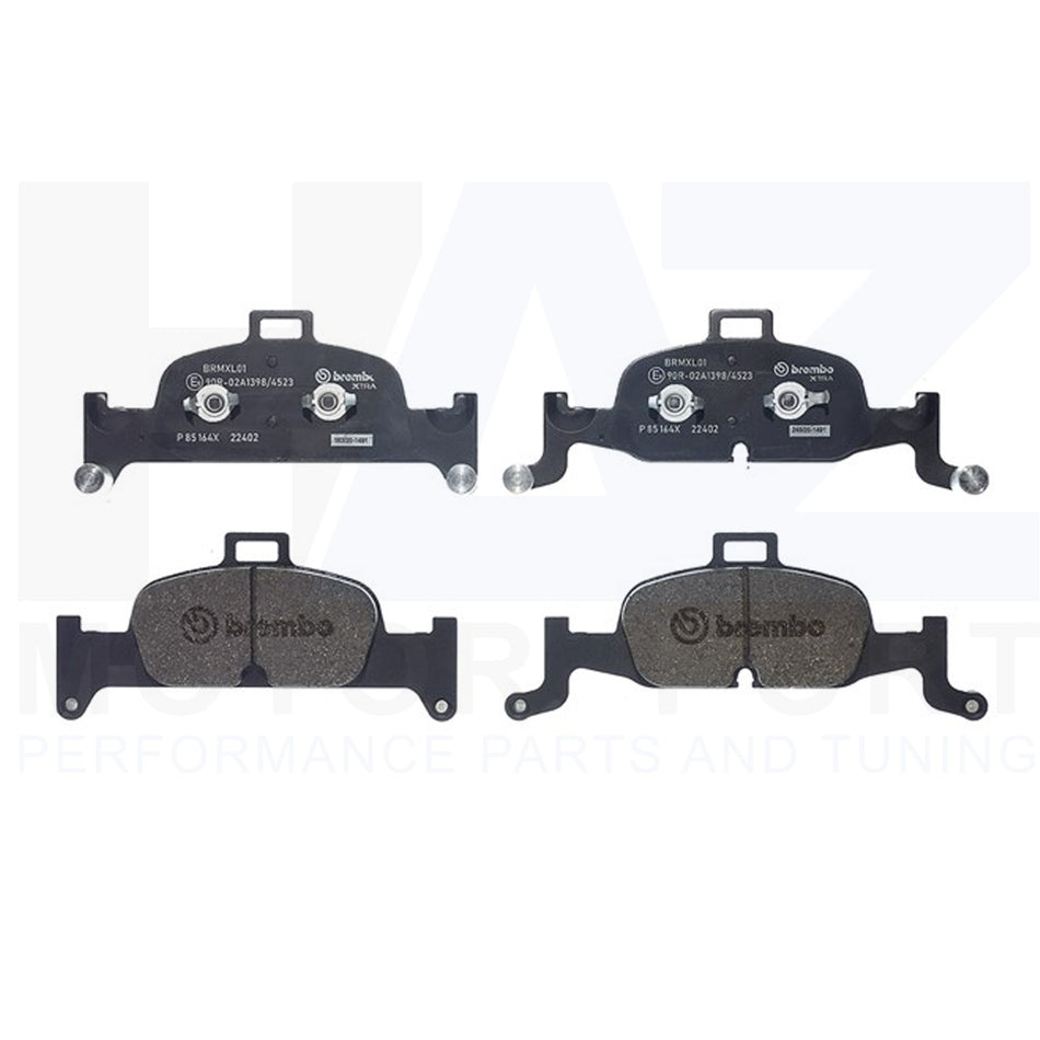 Brembo Xtra Front Brake Pads Fast Road Fits Audi A4 A5 A6 Q5 Latest performance P85164X