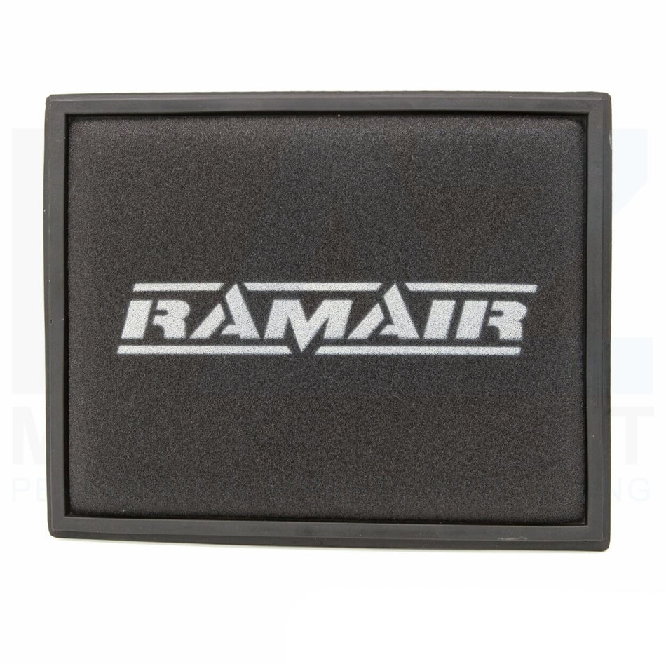 RamAir Foam Panel Air Filter For Vauxhall Astra Mk4 2.0 TD 16v 82BHP 98-01