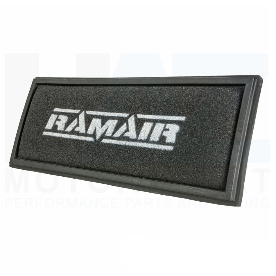 RamAir Foam Panel Air Filter For Audi A3 Mk2 2.0 TFSI 200BHP 04- 1744
