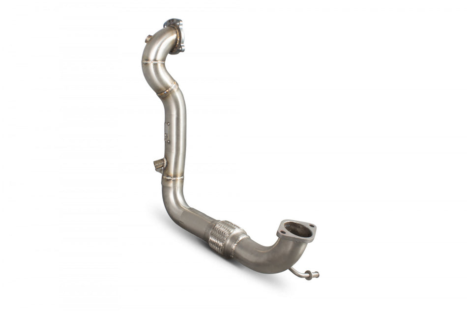 Ford Fiesta Ecoboost 1.0T 100 125 140 Ps 13-17 Scorpion 2.5" Decat And Downpipe