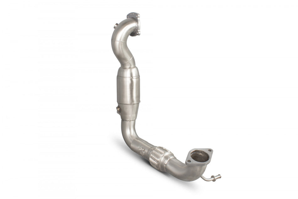 Fiesta Ecoboost 1.0T 100 125 140 -17 Scorpion 2.5" Downpipe High Flow Sports Cat