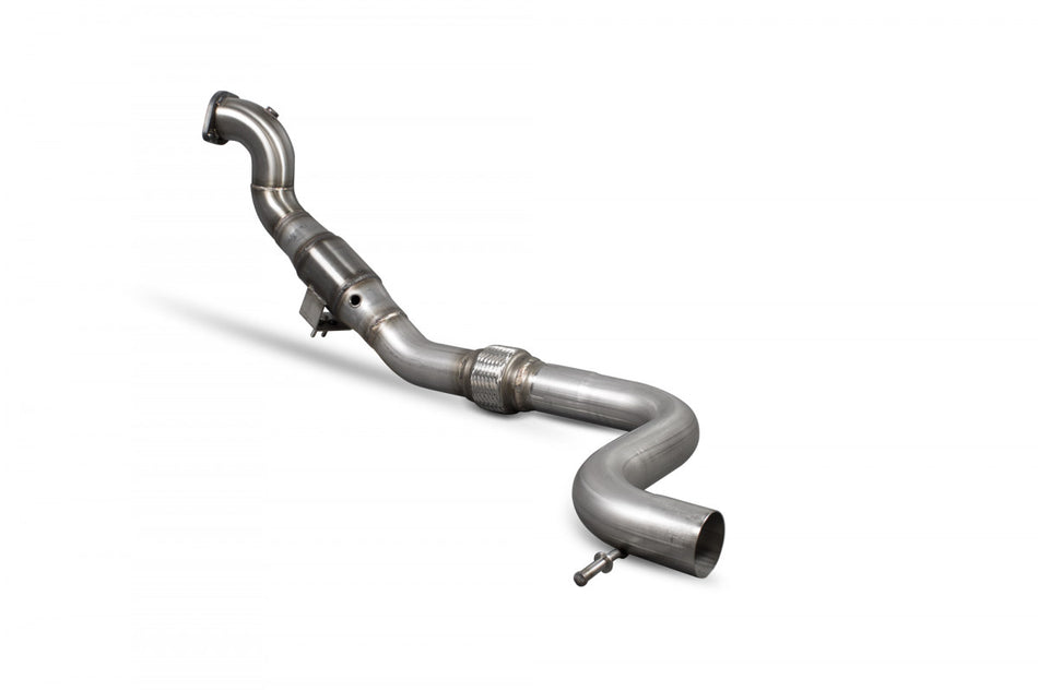 Ford Mustang 2.3T 15-17 Scorpion 3" Downpipe With High Flow Sports Cat