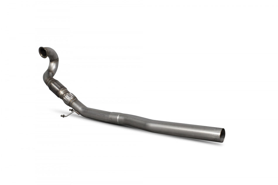 Vag Golf Mk7 R/S3 8V Scorpion 3" Downpipe With A High Flow Sports Cat