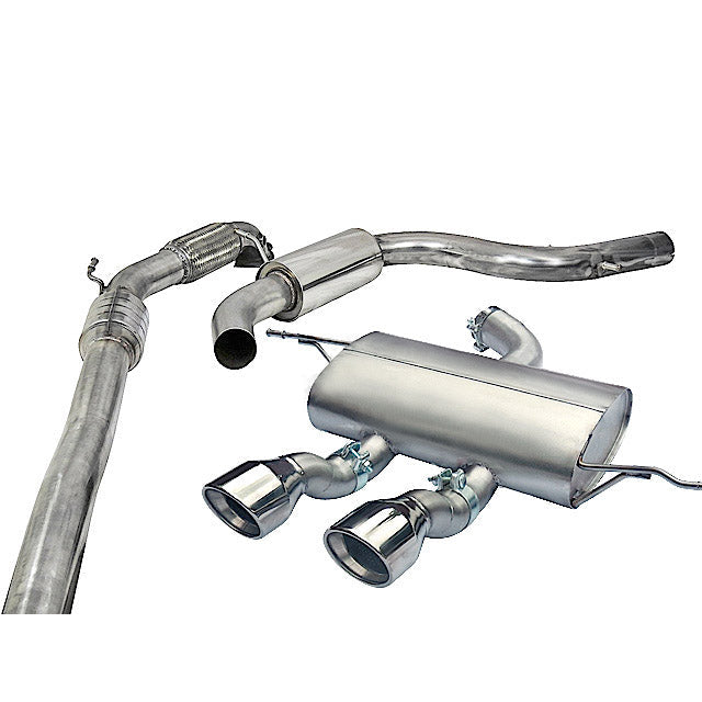 Cobra Sport Seat Leon Cupra R Mk2 1P 2.0 T FSI (10-12) Turbo Back Performance Exhaust